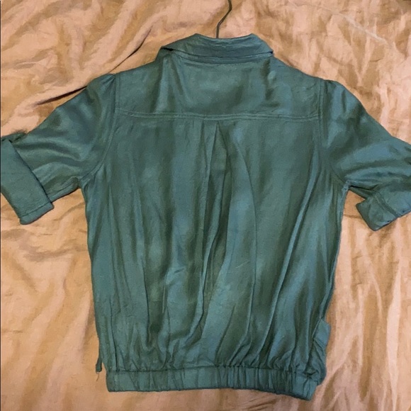 Olive Green Light Zip-up Jacket - Brand New - Picture 3 of 6